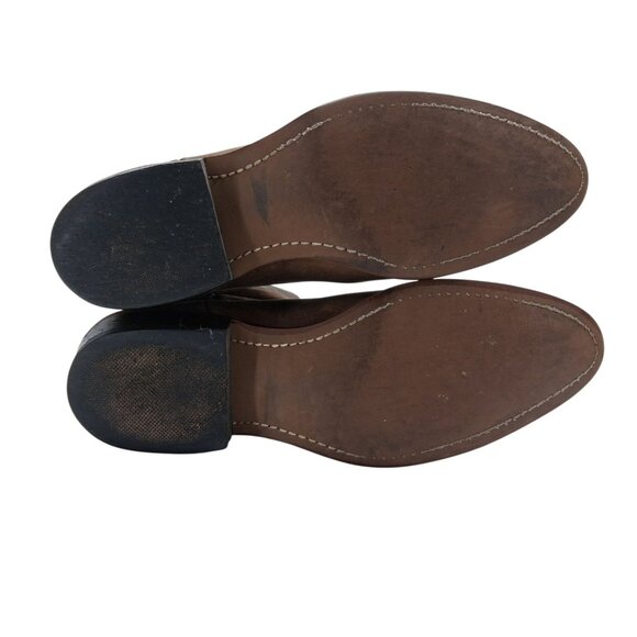 Durango Western Cowboy Boots Mens Size 10 D Brown Leather Pull On Round Toe - Picture 3 of 9